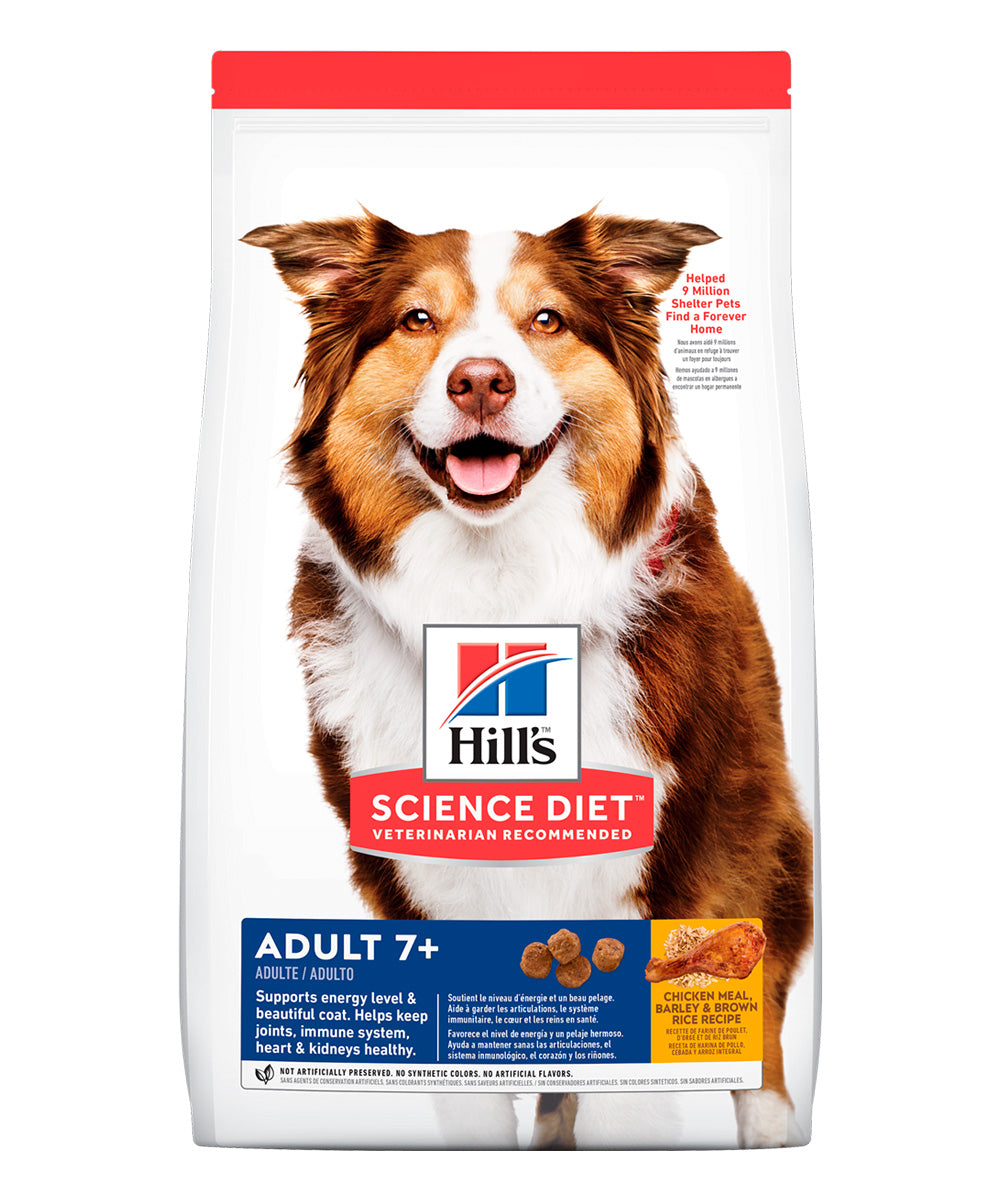 HILLS CANINO ADULT 7+ OB CHICKEN MEAL