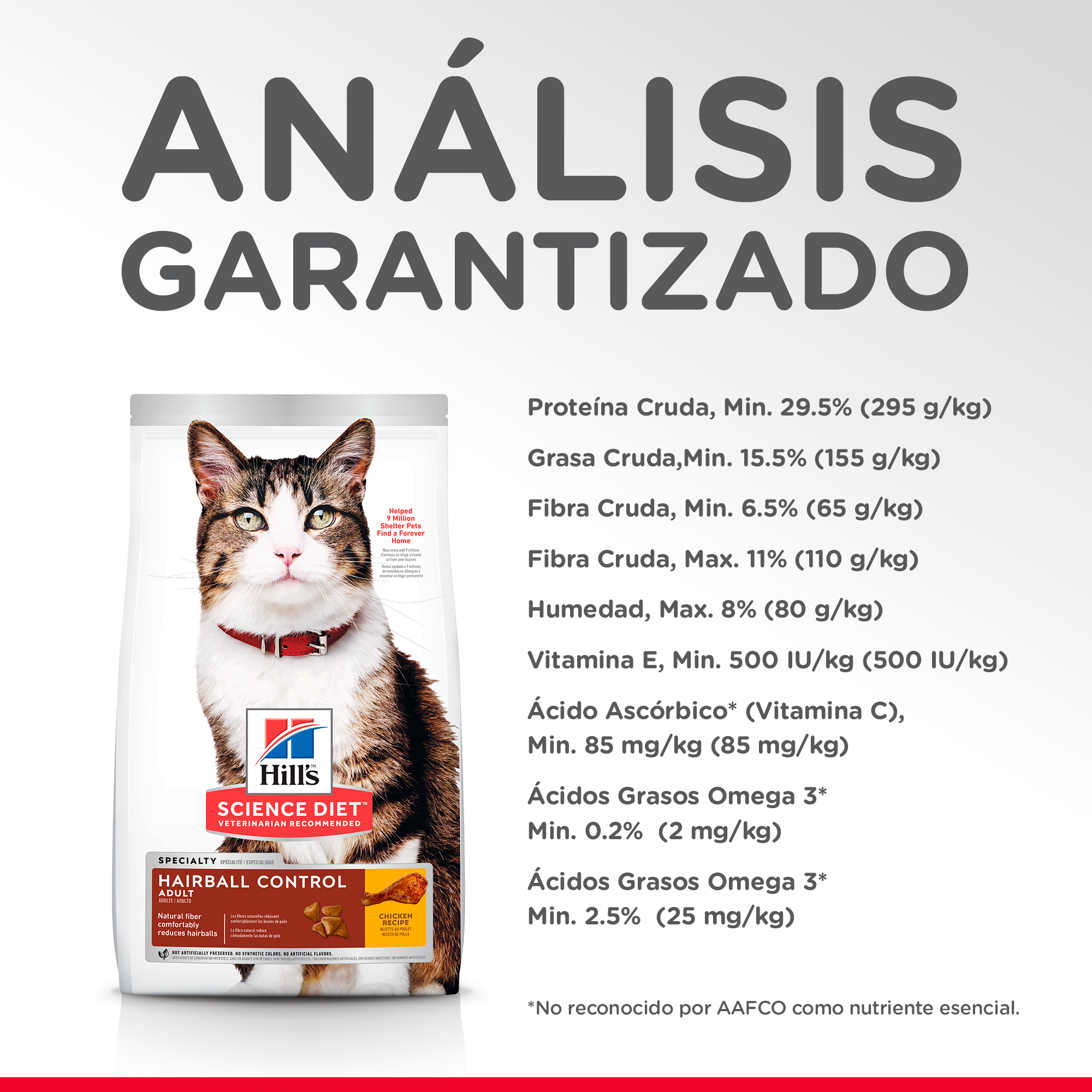 HILLS FELINO ADULTO HAIRBALL CONTROL